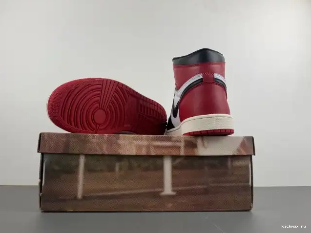 Rep Kickmax DZ5485-106 OG High Reimagined Black Jordan Air 1 Toe 0329
